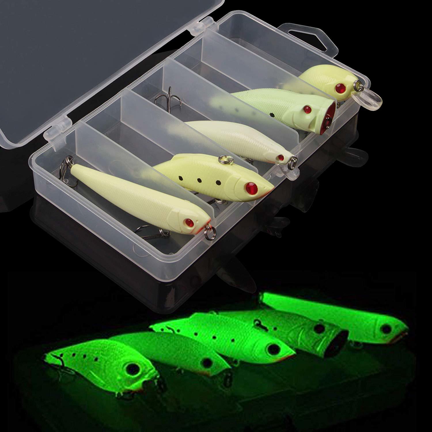 Night Glow Fishing Lure Bait Kit